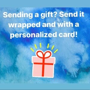 Gift wrap and card option